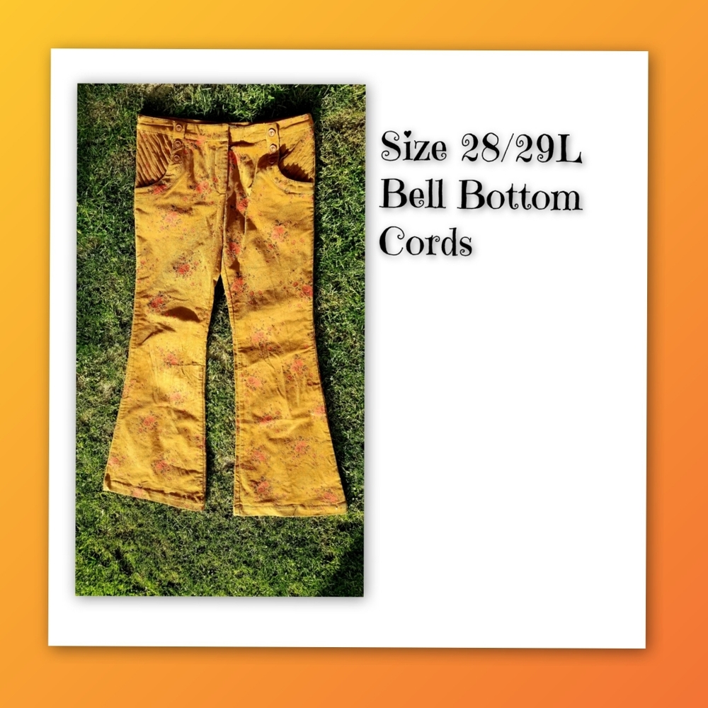 Size 28/29L Bell Bottom Corduroy's